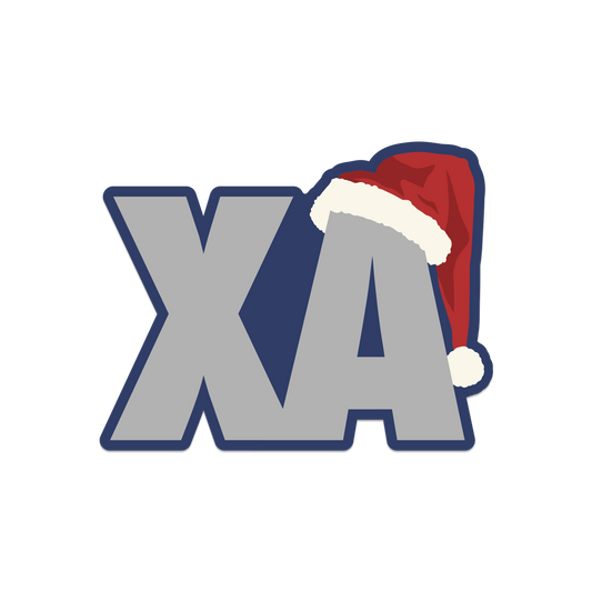 SANTA HAT STICKER