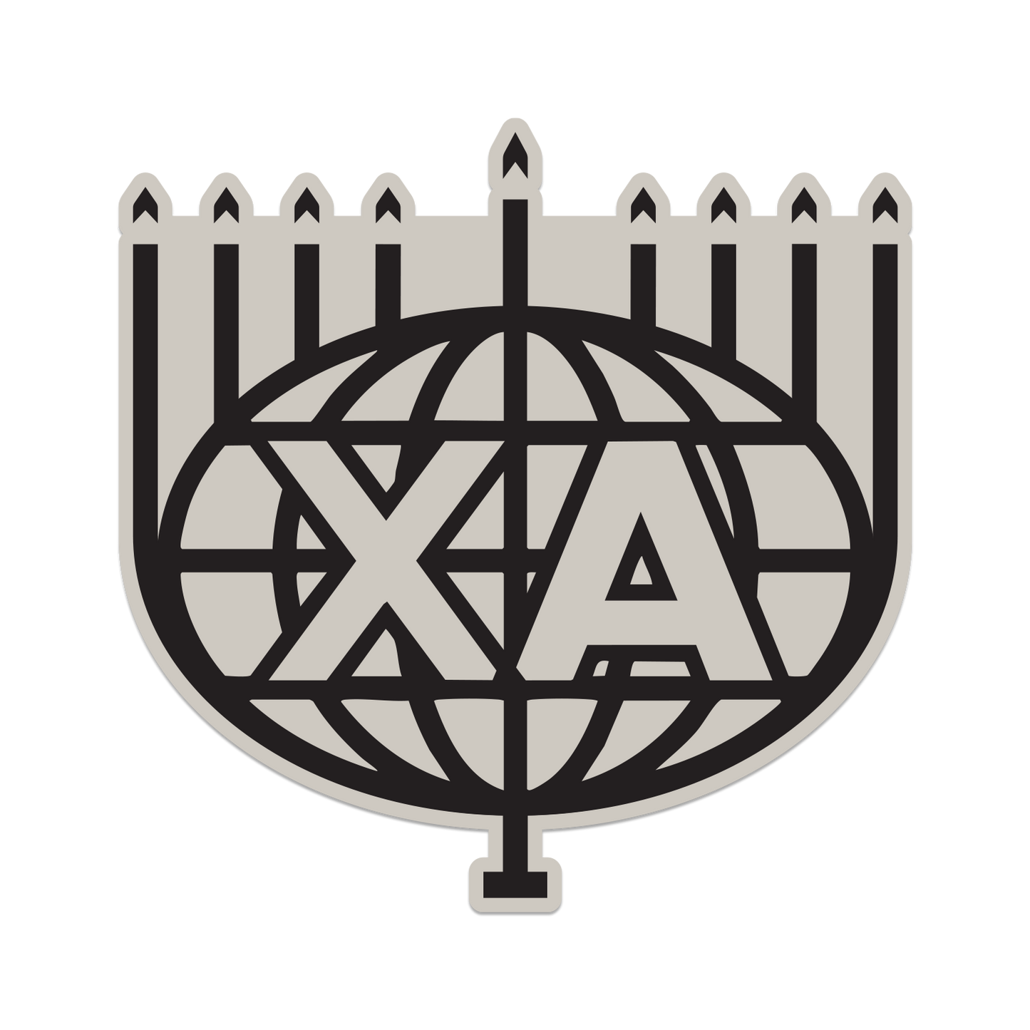 MENORAH STICKER