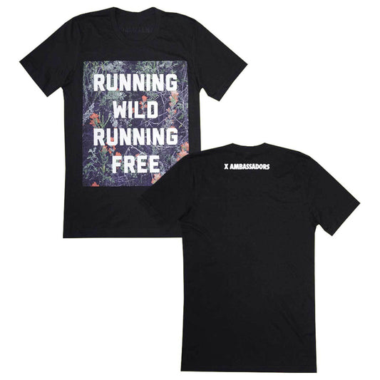 RUNNING WILD RUNNING FREE TEE BLACK