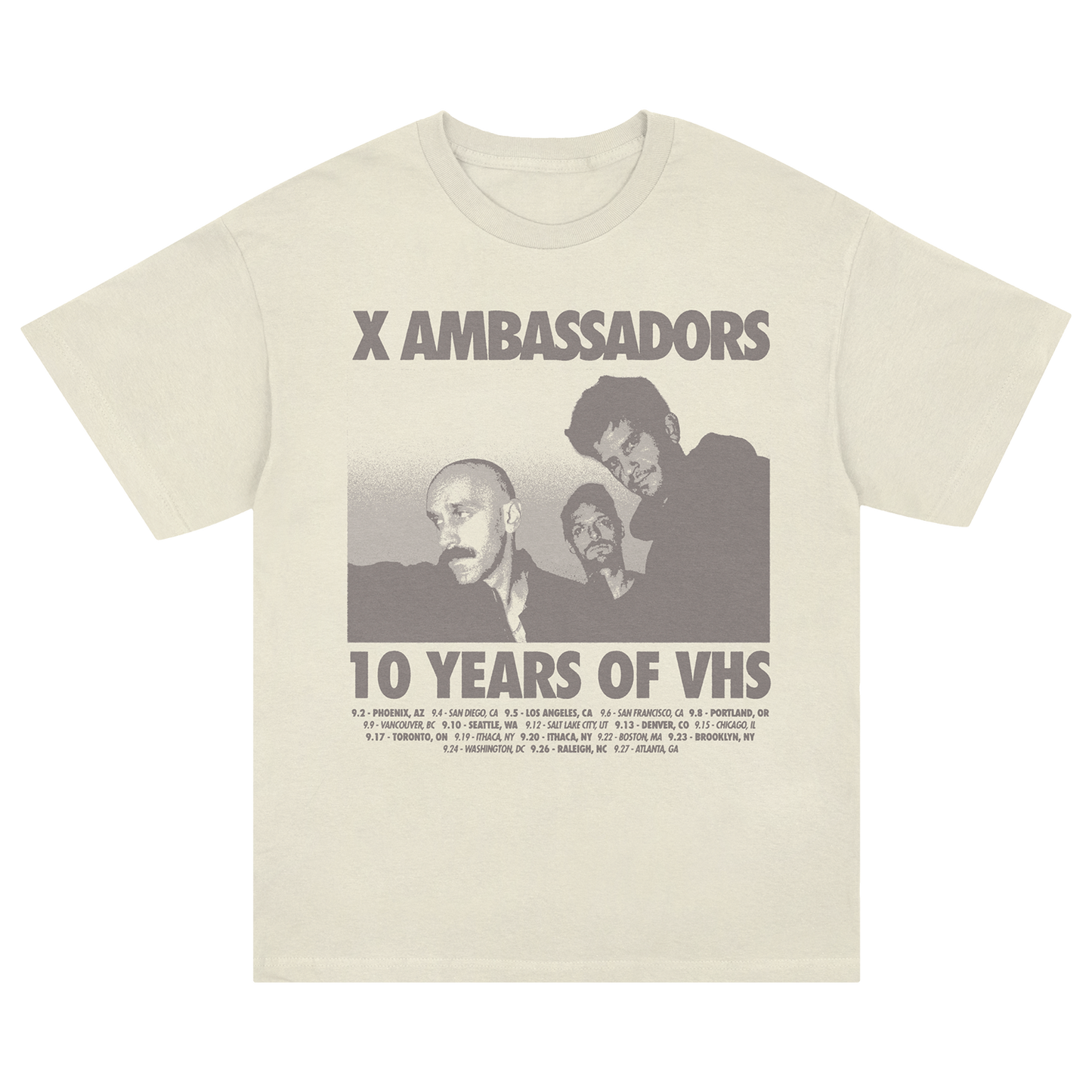 VHS ANNIVERSARY TOUR TEE