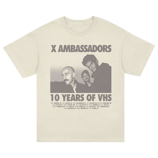 VHS ANNIVERSARY TOUR TEE